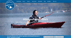 Desktop Screenshot of kanuwelt.ch